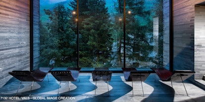 Station thermale à Vals